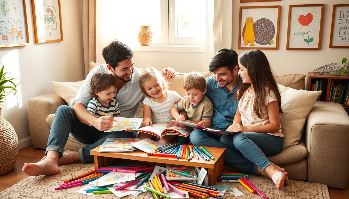 How Coloring Together Strengthens Family Bonds