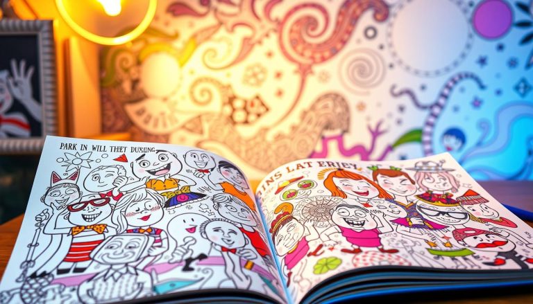 Humorous Adult Coloring Book: Stress Relief with a Twist