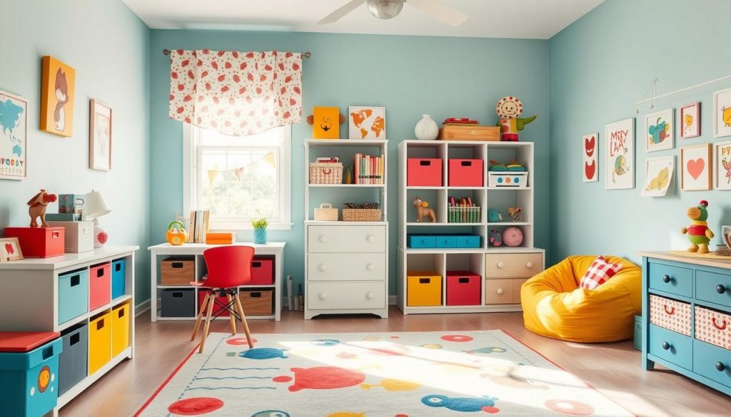 budget-friendly kids' room decoration