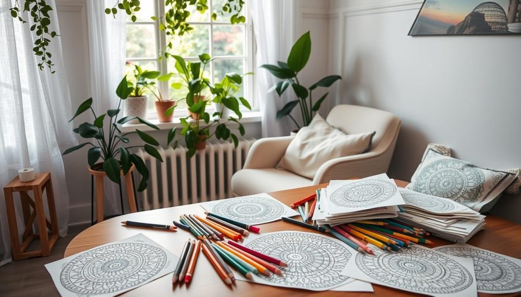 coloring for emotional healing