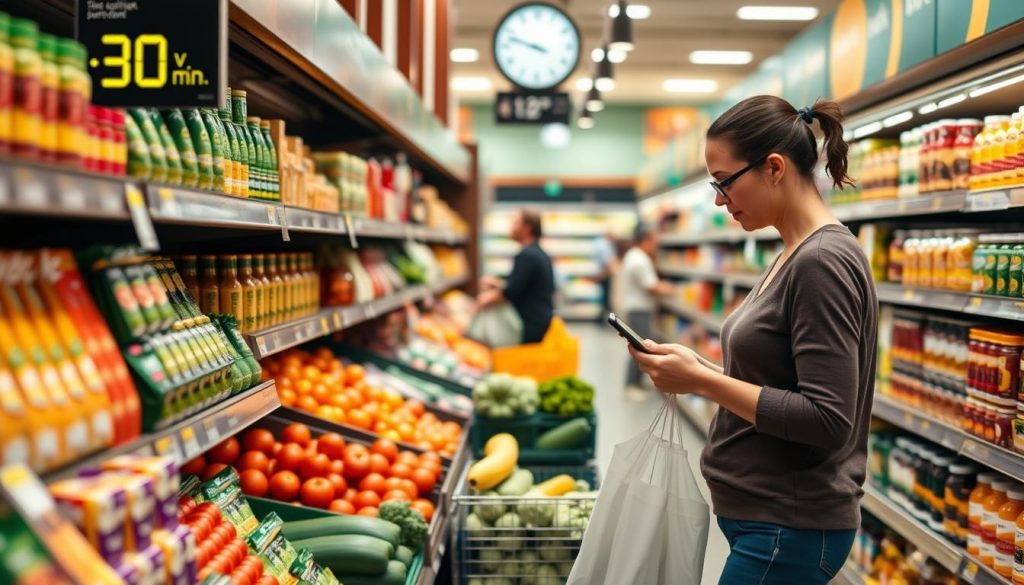 efficient grocery shopping