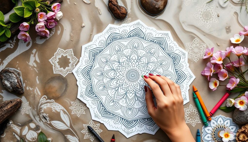 emotional healing through coloring