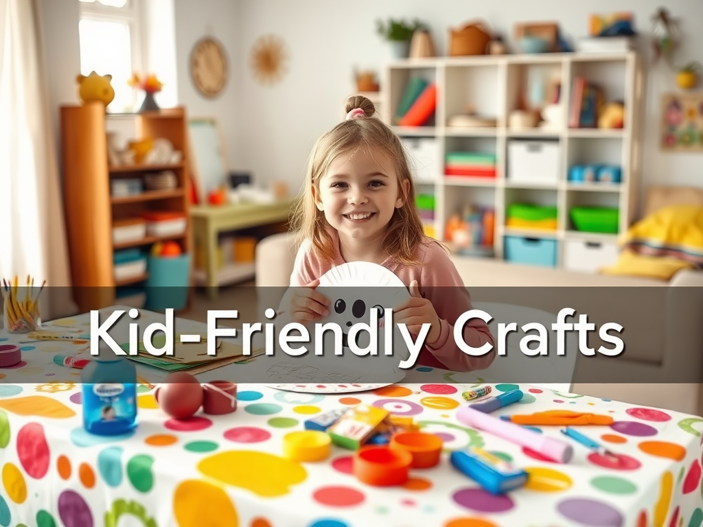 DIY Kid-Friendly Crafts That Don’t Destroy the House