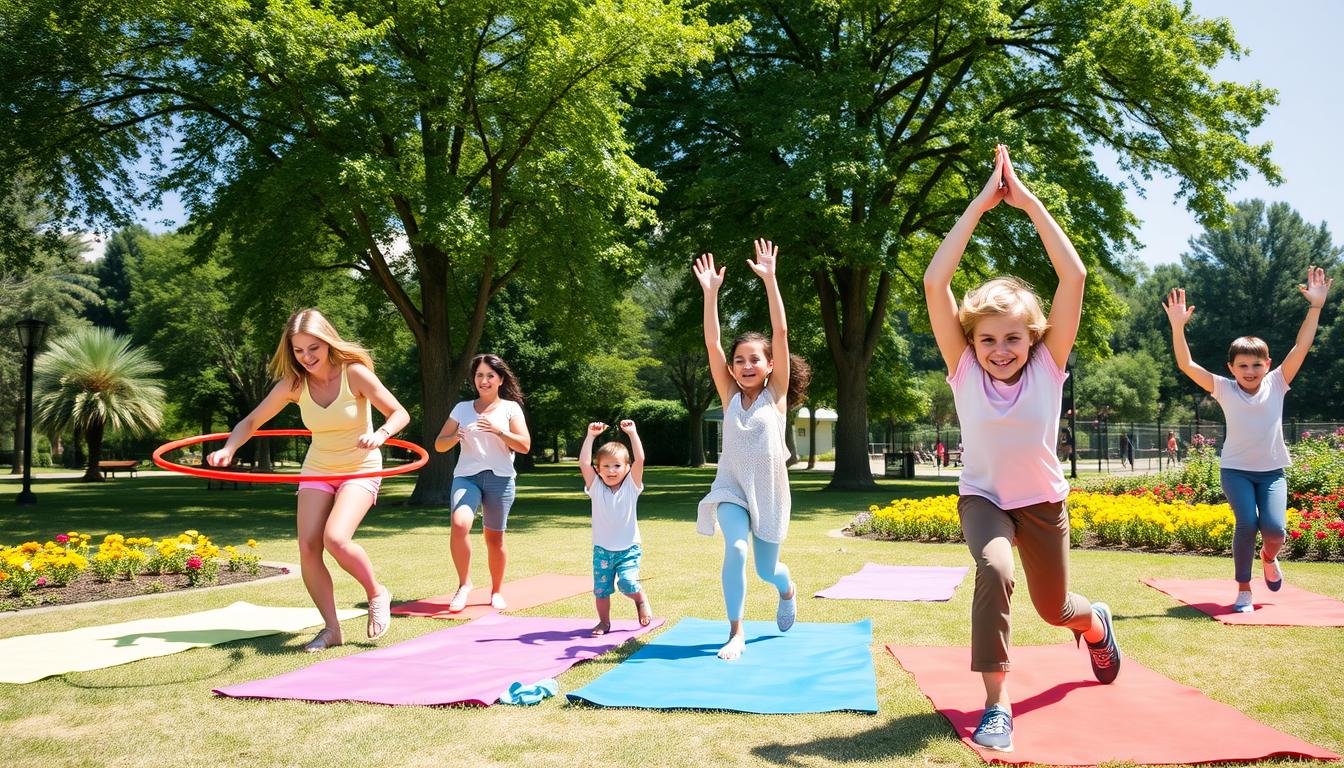 fun exercising activities with your children