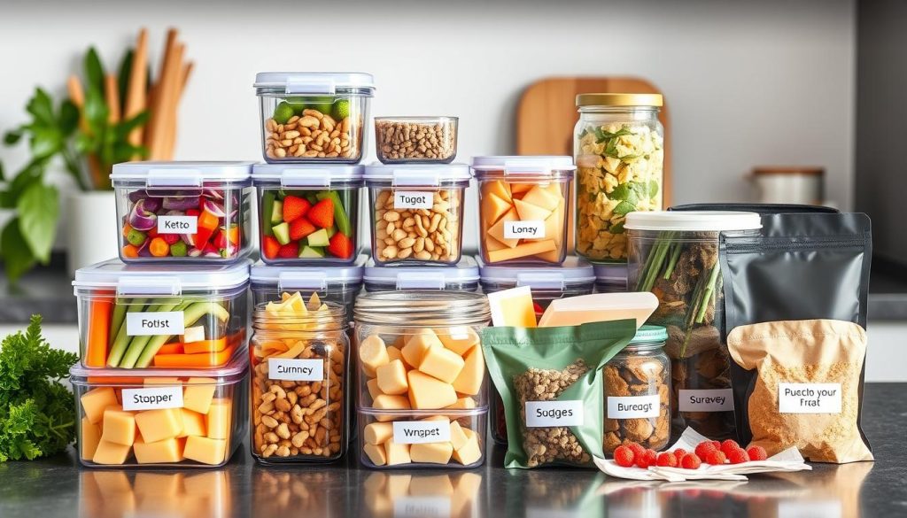 keto snack storage