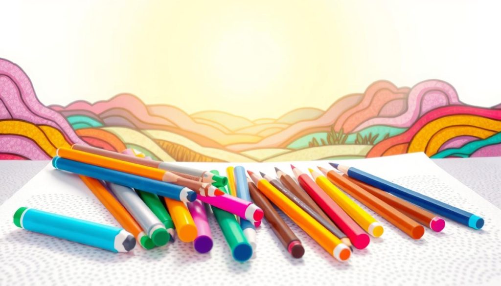 stress-busting colouring techniques